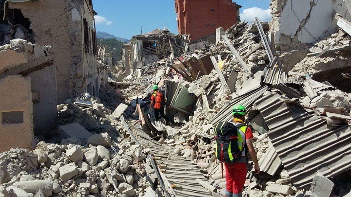 Terremoto Italia, agosto 2016